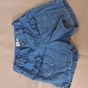 est. 1989 Place Girls 2T Blue Denim Shorts